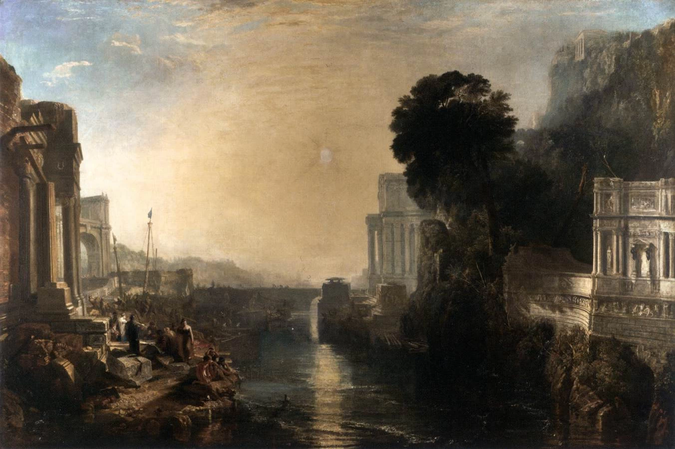 Didone costruisce Cartagine, 1815 - National Gallery, Londra